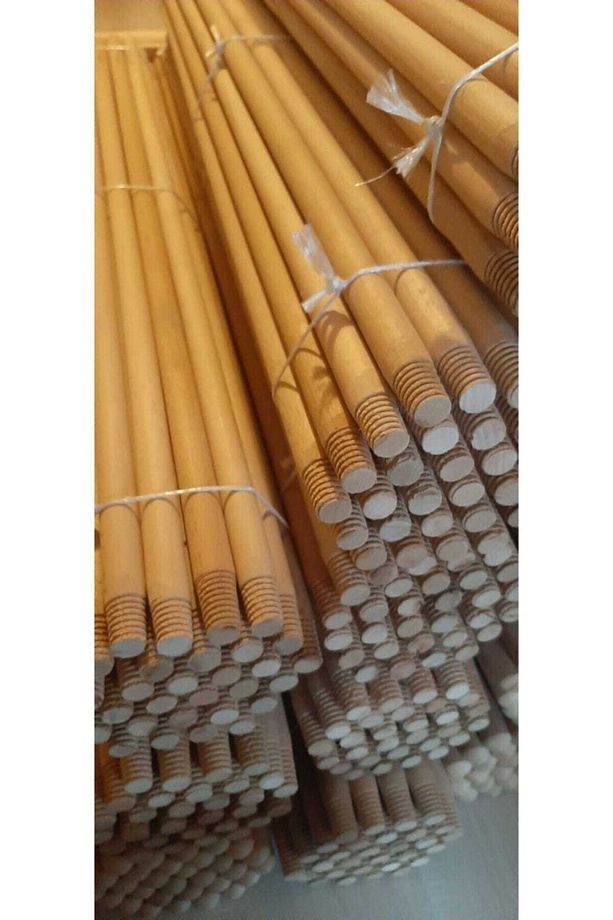 150cm Vidalı Ahşap Fırça Sapı - 1