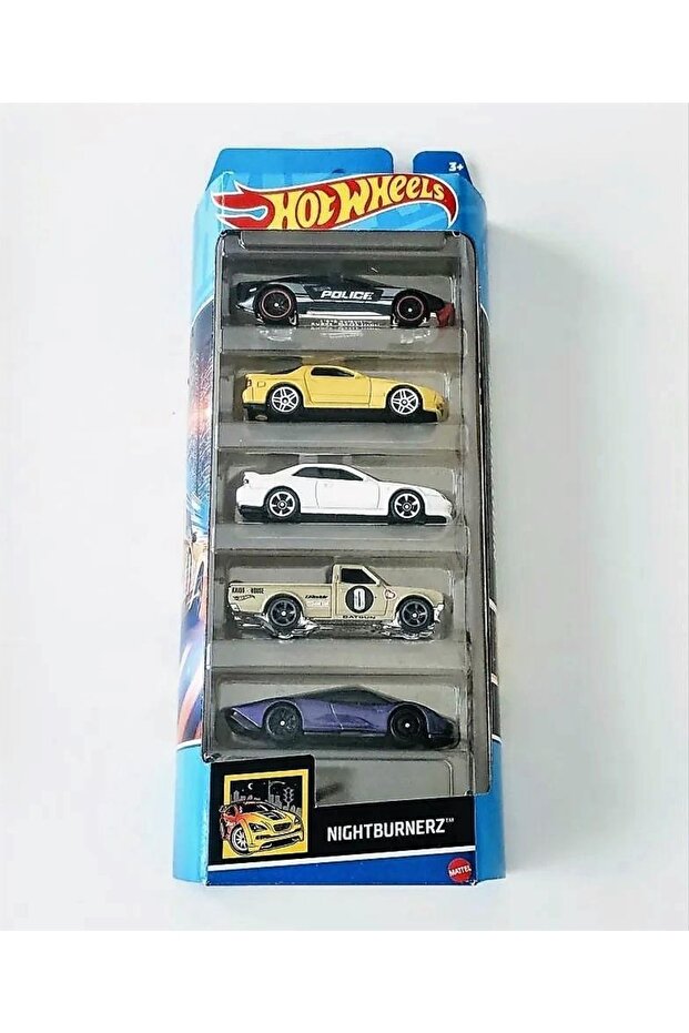 1806 مجموعة سيارات مكونة من 5 قطع Nightburnerz Hfv93