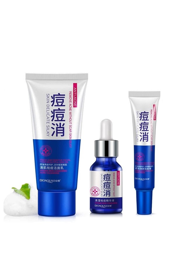 Smoothness and Care Set for Acne Prone Skin 3 Pieces