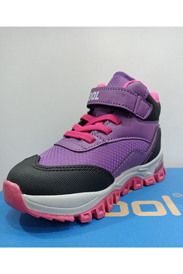 Softshell Su Itici Işıklı Kaymaz Tabanlı Kız Çocuk Bot - 3