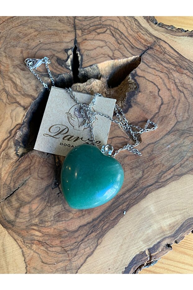 Aventurine Heart Necklace