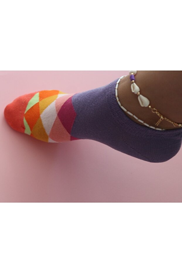 Four Seamless-bootie Socks - 5