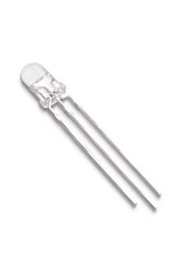 5mm Dual Color LED (green-red) Cathode (3 legs)