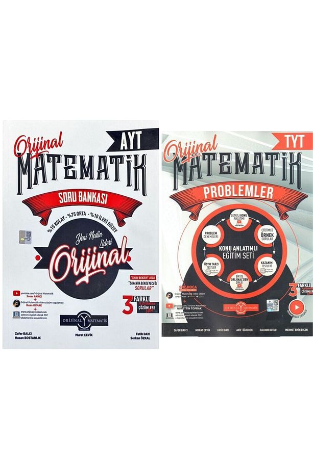 Orijinal Ayt Matematik Soru Ve Problemler Fasikül Seti - 1