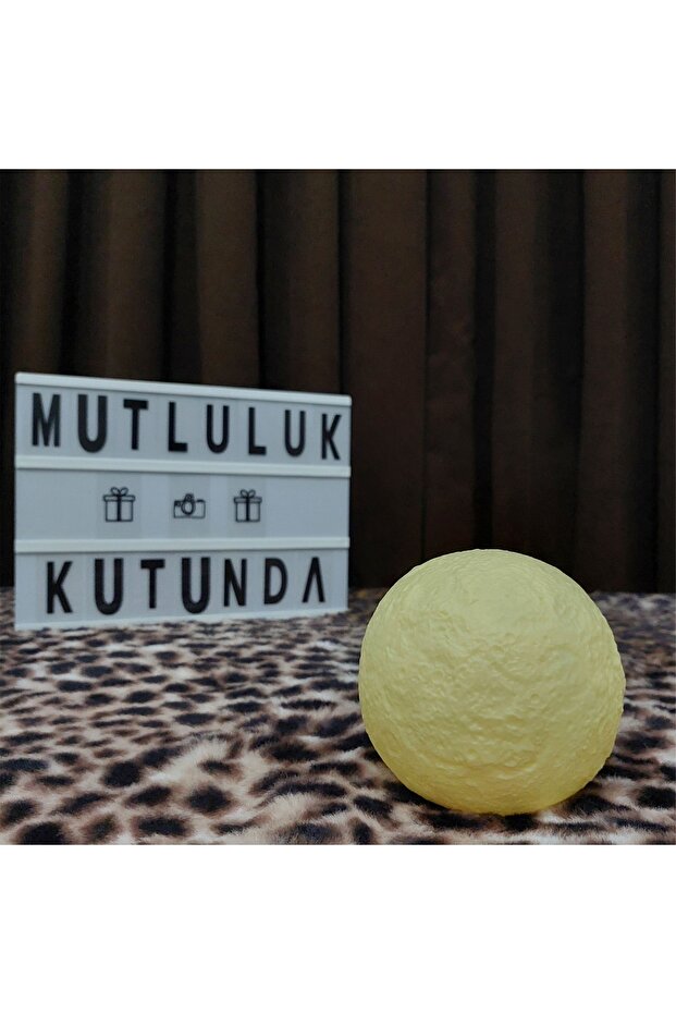 3d Dolunay Gece Lambası - 3