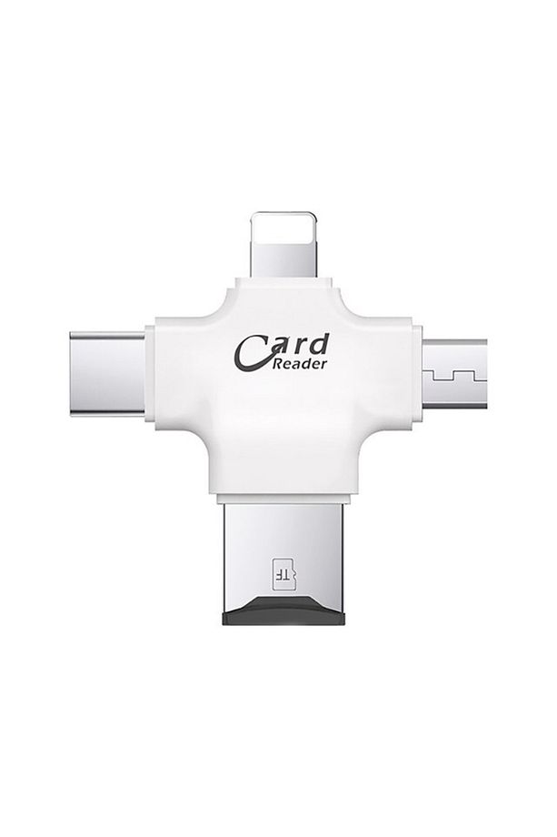Fxn-05 Ios Apple Android Type-c Lightning Usb-a Microsd Tf Kart Okuyucu - 3