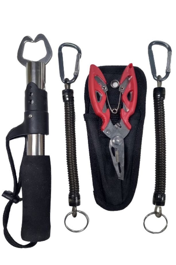 Grıpper 22 Cm Balık Tutucu ,pense Kılıflı (PLIERS) Ve 2 Adet Rozet (HANGER ATTACHEMENT) - 1
