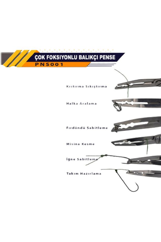Grıpper 22 Cm Balık Tutucu ,pense Kılıflı (PLIERS) Ve 2 Adet Rozet (HANGER ATTACHEMENT) - 2