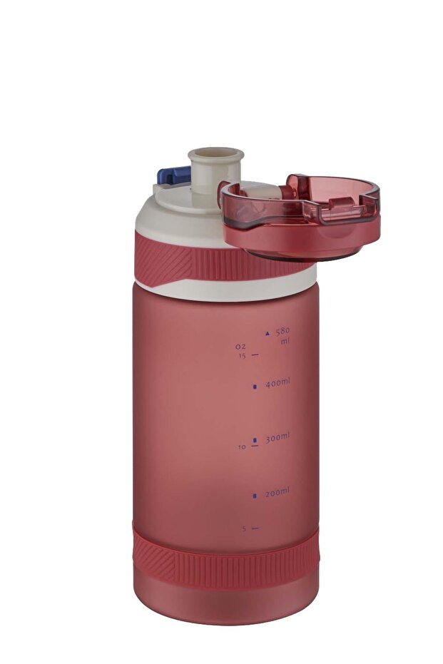 580ml Comfortable Drinking - Pipeless - Tritan Water Bottle with Carrying Handle Softtouch - 2