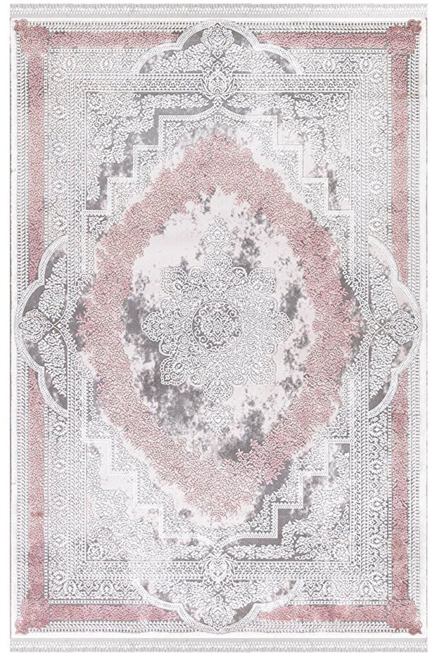 Blossom 13509 Bambu Halı Pembe - 1