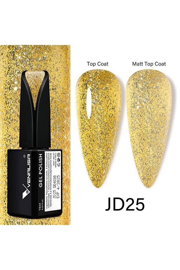 15 Ml Uv Led Kalıcı Oje Jd25 - 1