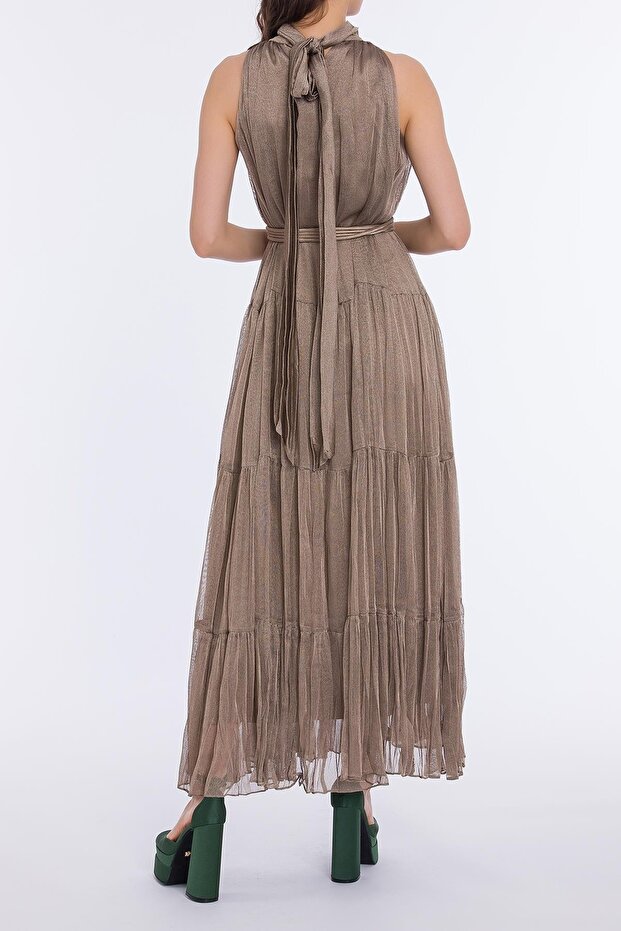 Crush Piliseli Elbise - 4