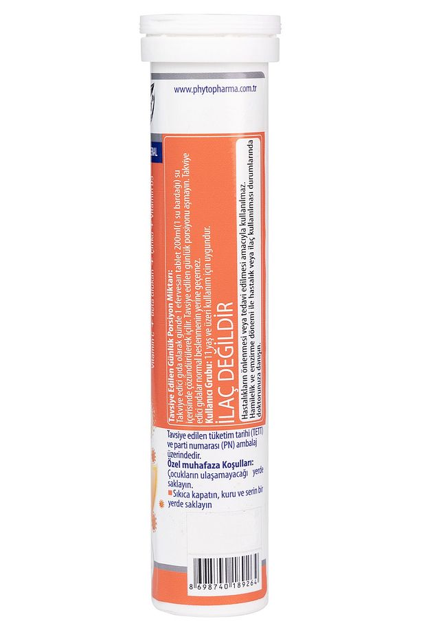 Wintech C + Beta Glukan + Vitamin C + Çinko + Vitamin D3 - 20 Efervesan Tablet - 4