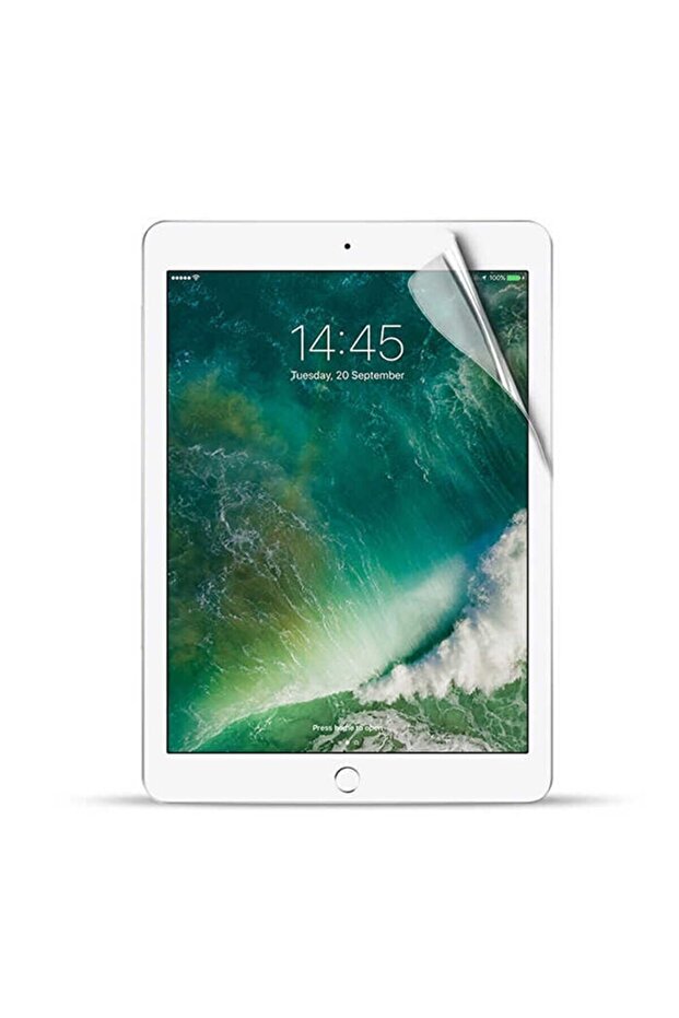 واقي شاشة متوافق مع Apple iPad الجيل الخامس والسادس 9.7 بتقنية النانو زجاج غير قابل للكسر