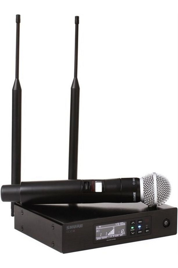 Qlxd24/sm58 Kablosuz El Mikrofonu Seti - 3