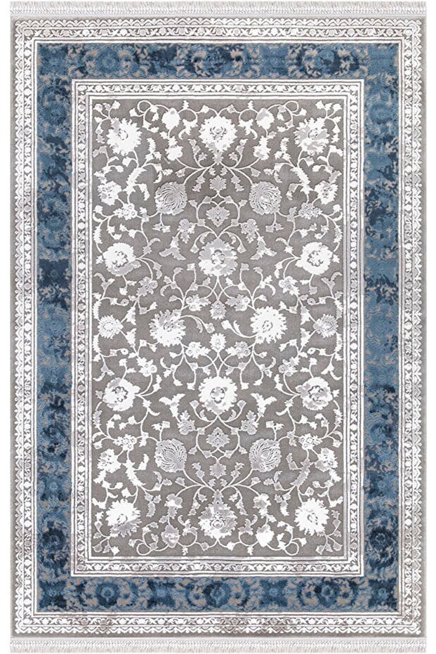 Blossom 13607 Bambu Halı Mavi - 1