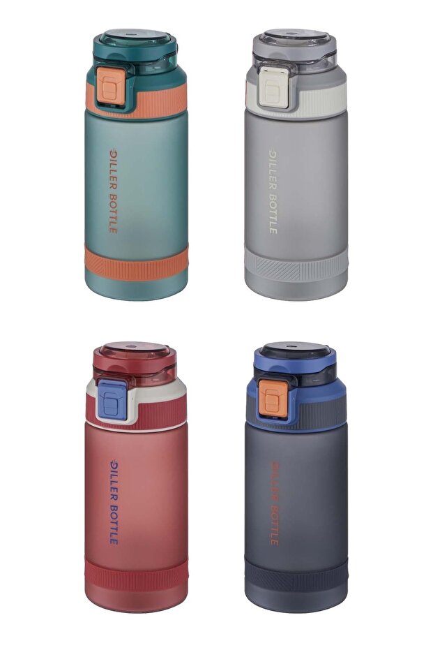 580ml Comfortable Drinking - Pipeless - Tritan Water Bottle with Carrying Handle Softtouch - 4
