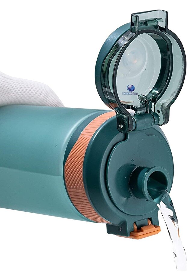 580ml Comfortable Drinking - Pipeless - Tritan Water Bottle with Carrying Handle Softtouch - 5