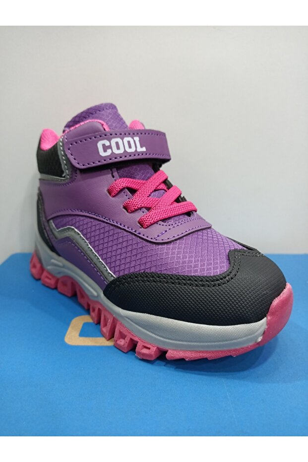 Softshell Su Itici Işıklı Kaymaz Tabanlı Kız Çocuk Bot - 2