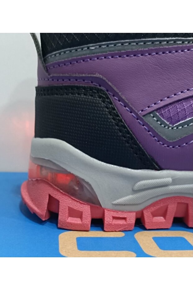 Softshell Su Itici Işıklı Kaymaz Tabanlı Kız Çocuk Bot - 6