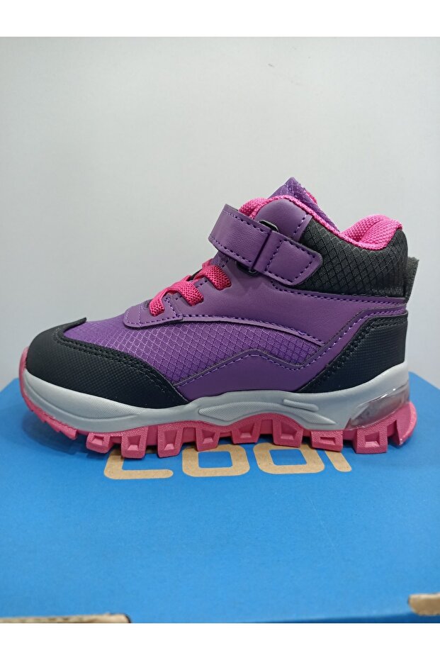 Softshell Su Itici Işıklı Kaymaz Tabanlı Kız Çocuk Bot - 7