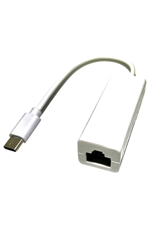 Type-c Usb Rj45 Ethernet 10/100 Çevirici Adaptör Win10/mac/linux (tak Çalıştır) Type C Lan - 3