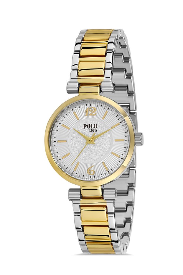 Women's Wristwatch with Metal Strap Fbn2268x Silver - Gold