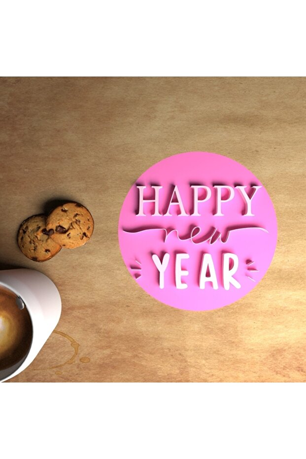 Happy New Year Printing Cookie Mold