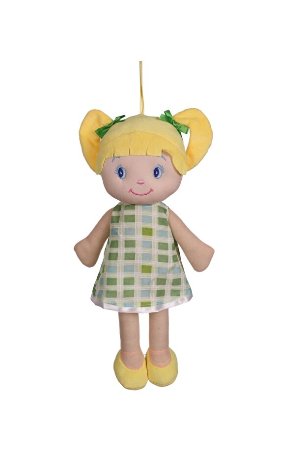 Toy 40 cm Green Dress Rag Doll