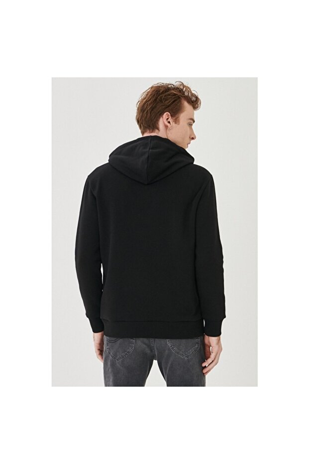 Kapüşonlu Erkek Sweatshirt - 5