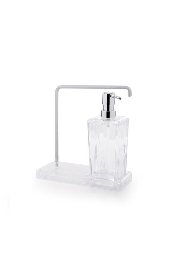 Luna Liquid Soap Dispenser Transparent