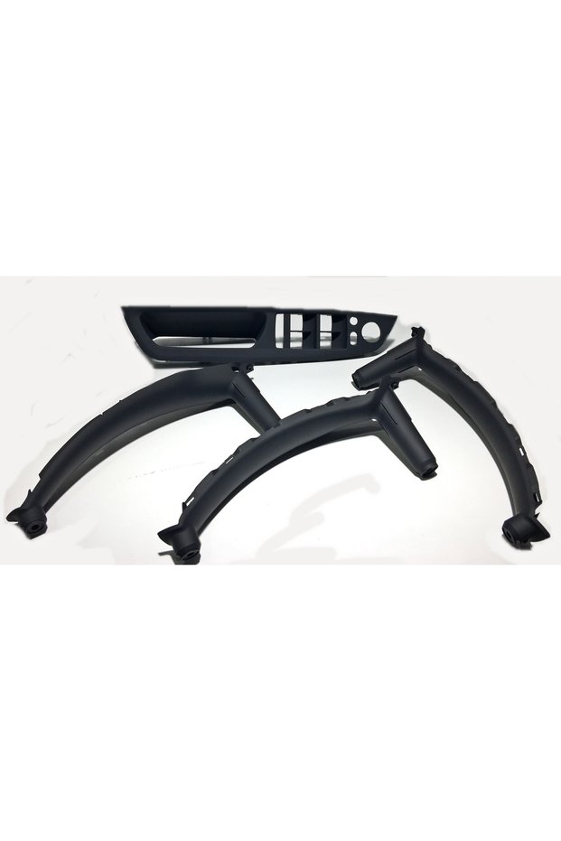Bmw X5 E70 Black Interior Door Handle and Handle Set - 4 Pieces 51416975791