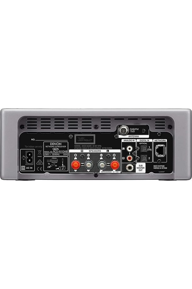 Rcd N11dab Cd&network Receiver Gri - 2