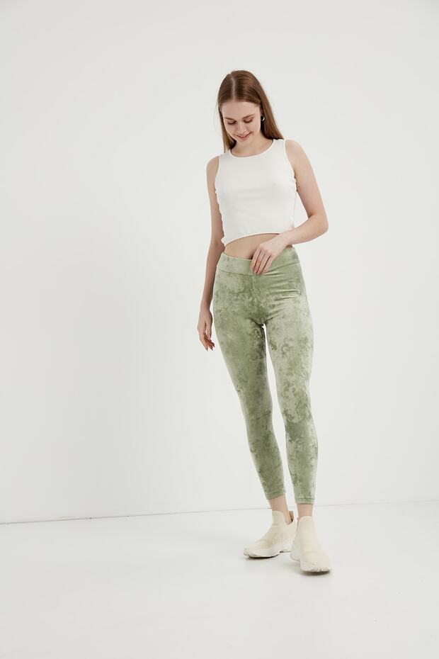 Ženske baršunaste helanke - 1