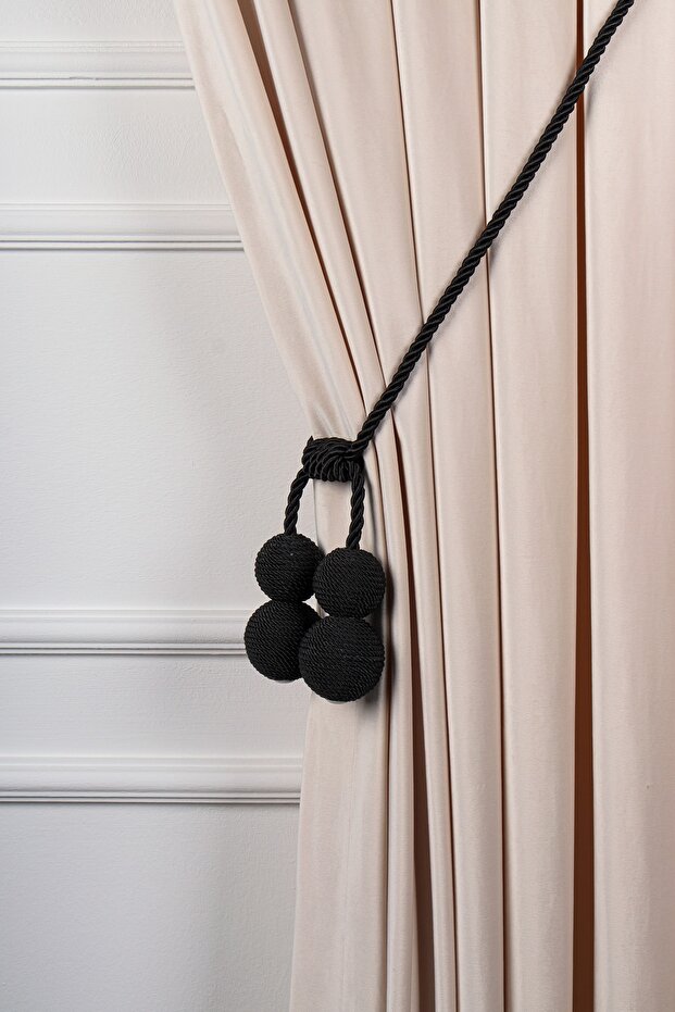 Siyah Renk Kuruvaze Braçol Set - 3