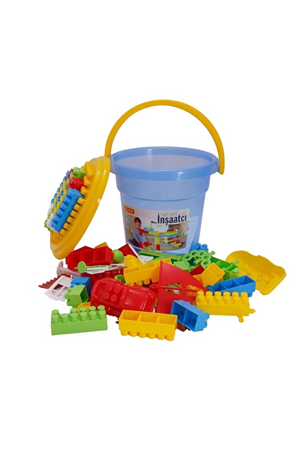 Yapı Seti Inşaatçı 67 Parça ( Kovada ) - 2