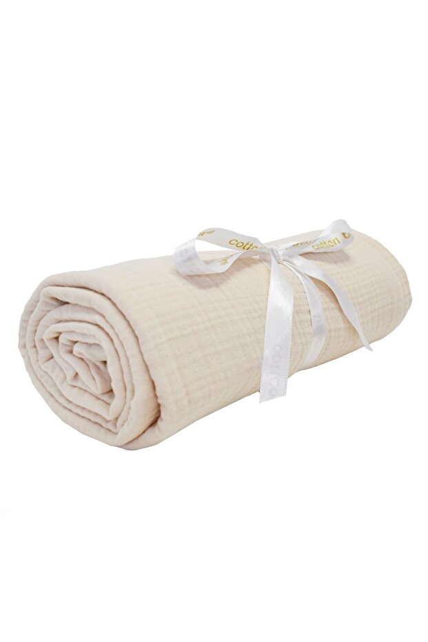 100% Cotton 4 Layer Muslin Baby Blanket
