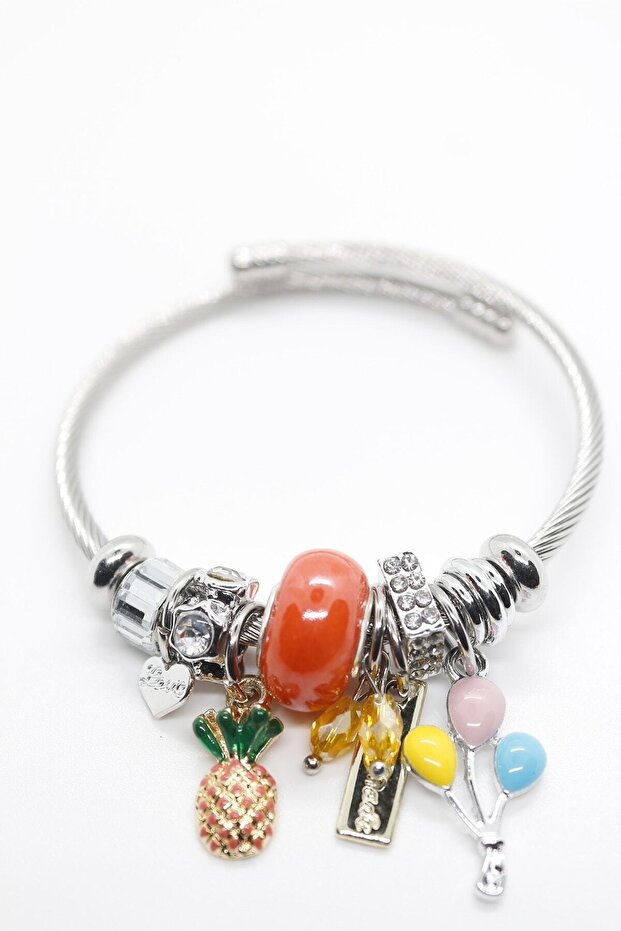 Steel Pandora Bracelet