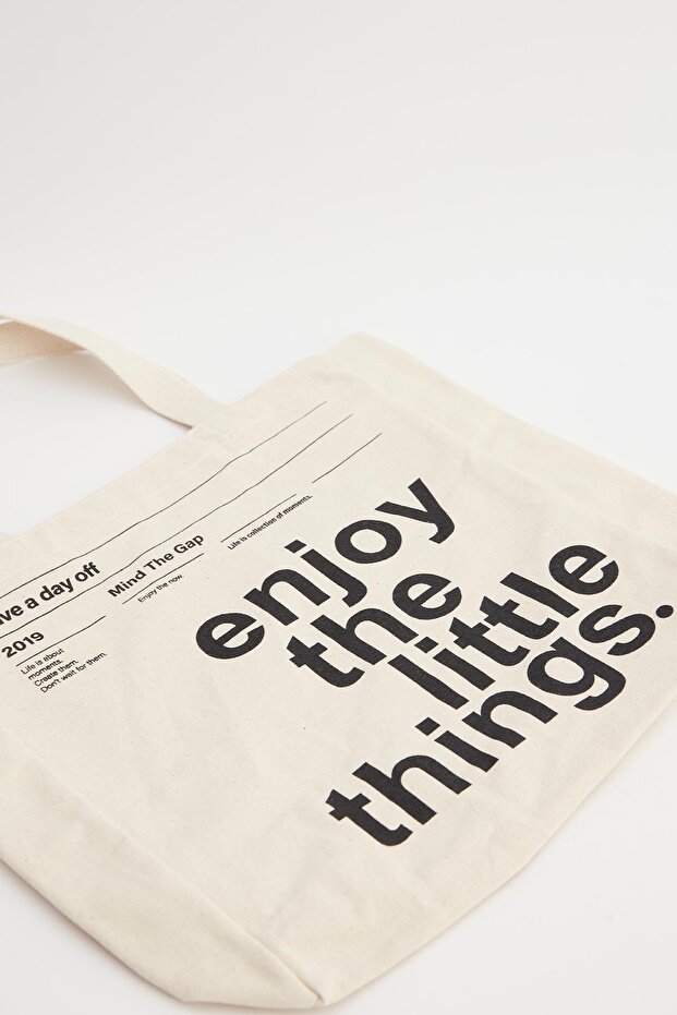 Enjoy Classic - Std Printed Gusseted Canvas Bag - 4