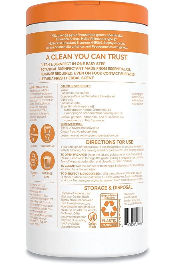 Disinfecting Wipes 70 Adet - 2