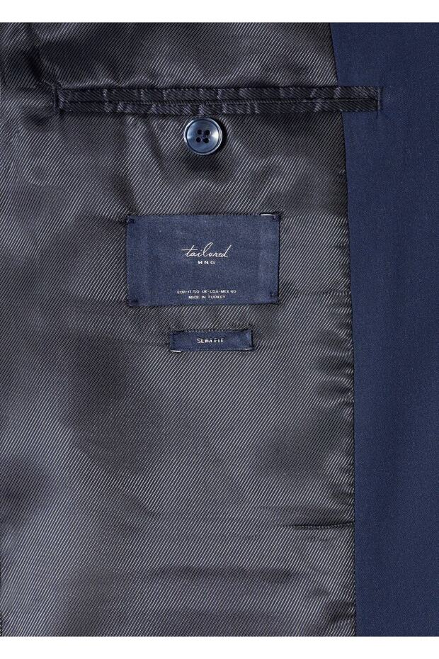 Dar Kesimli Blazer Ceket - 3