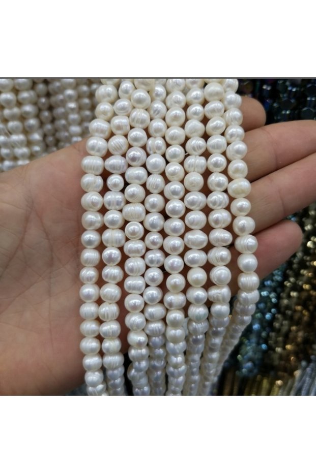 Natural Cultured Pearl 8 Mm - Freshwater Pearl