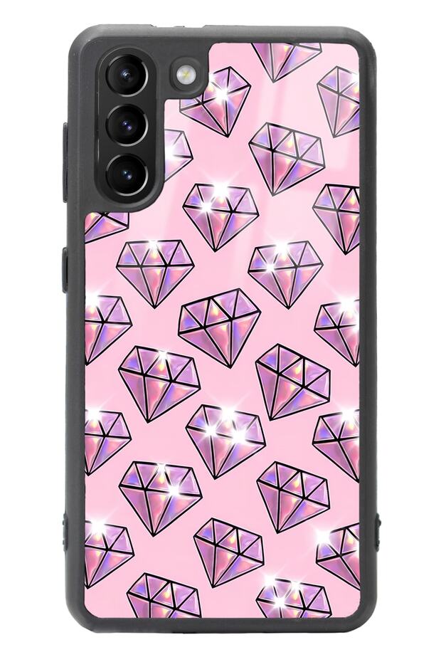 Samsung S21 Diamond Design Glossy Phone Case