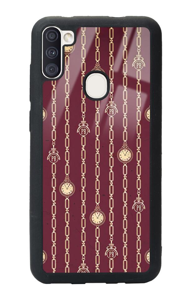 Samsung A11 Peaky Blinders Wallpaper Design Glossy Phone Case