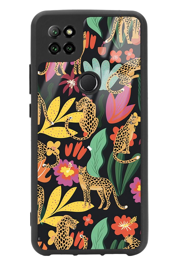 Casper E30 Floral Cats Design Glossy Phone Case