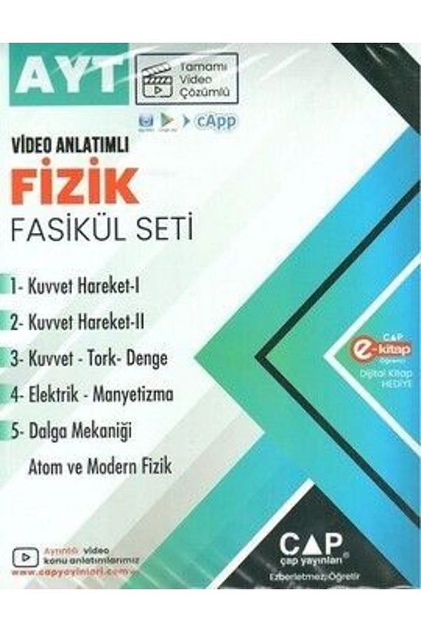 Ayt Fizik Video Anlatımlı Fasikül Seti 2023 - 1