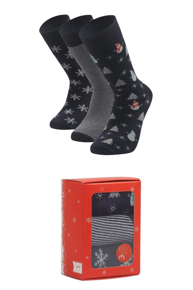 Pack of 3 Men's New Year's Socks