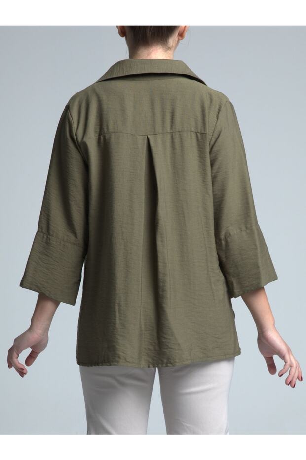 Hera Gömlek Haki - 3
