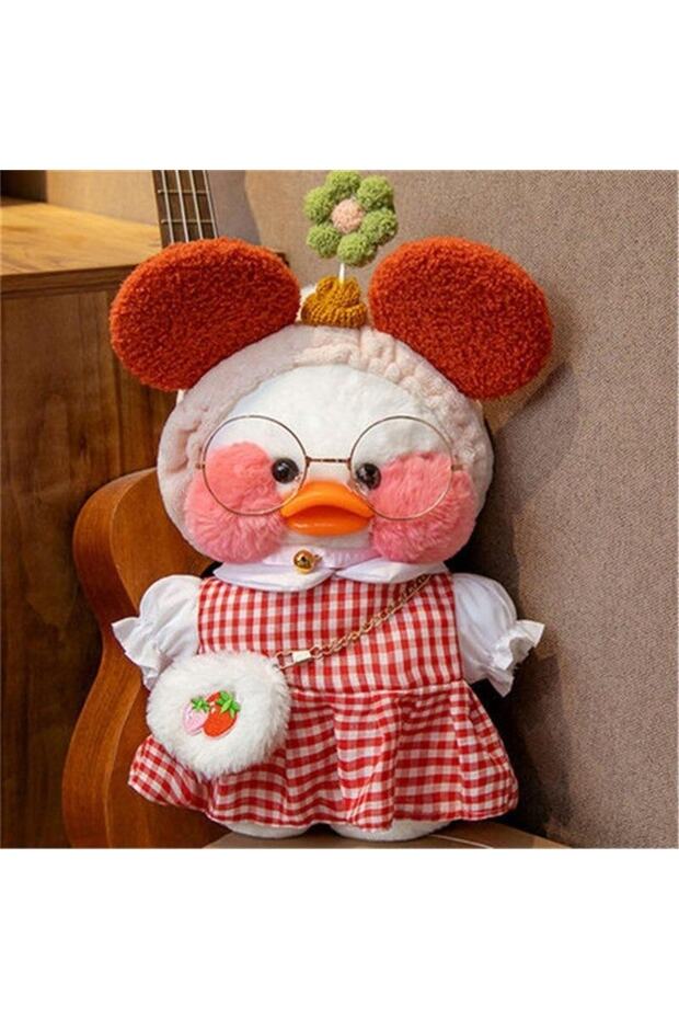 Kawaii Cartoon Lalafanfan 30cm Duck Plush Birthday Gift