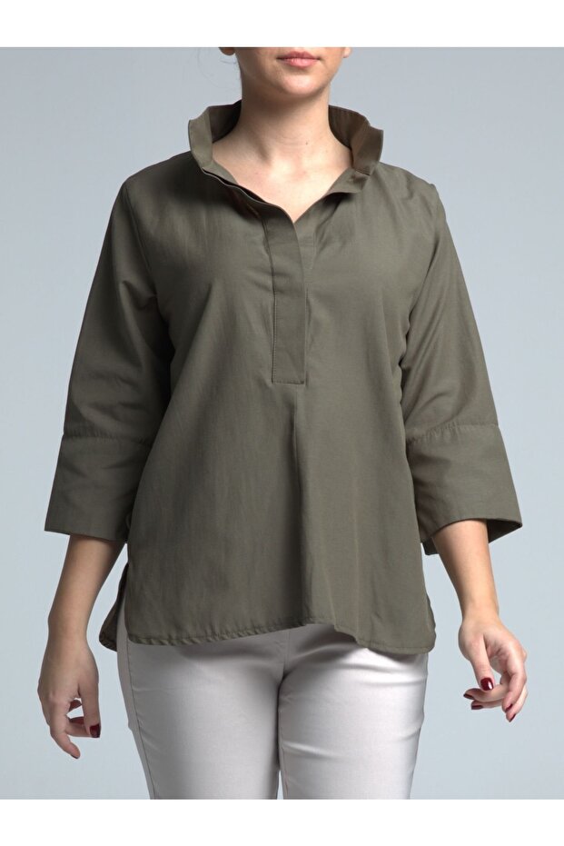 Diva Gömlek Haki - 2